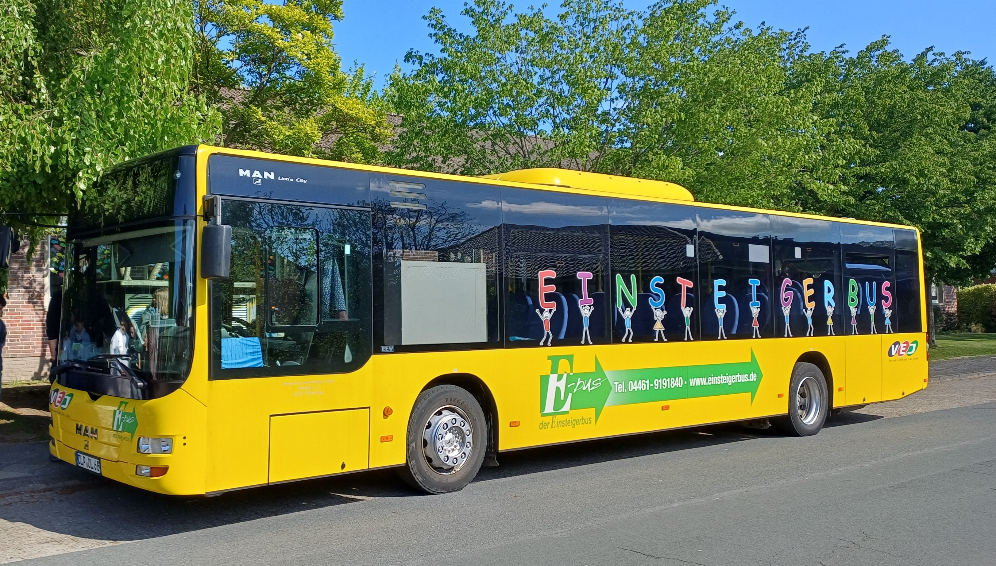 Foto des Einsteigerbusses 2026