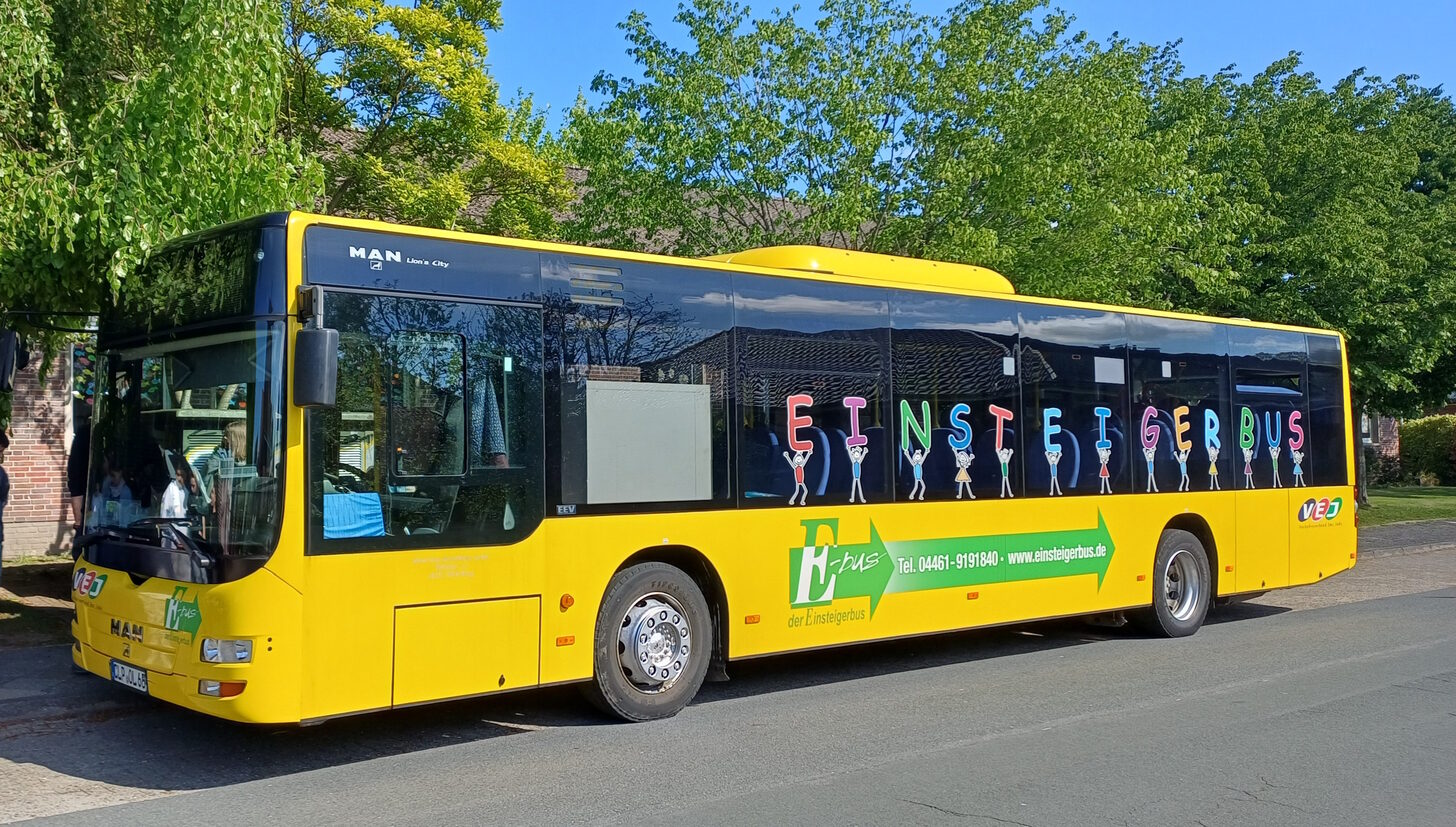Foto des Einsteigerbusses 2026